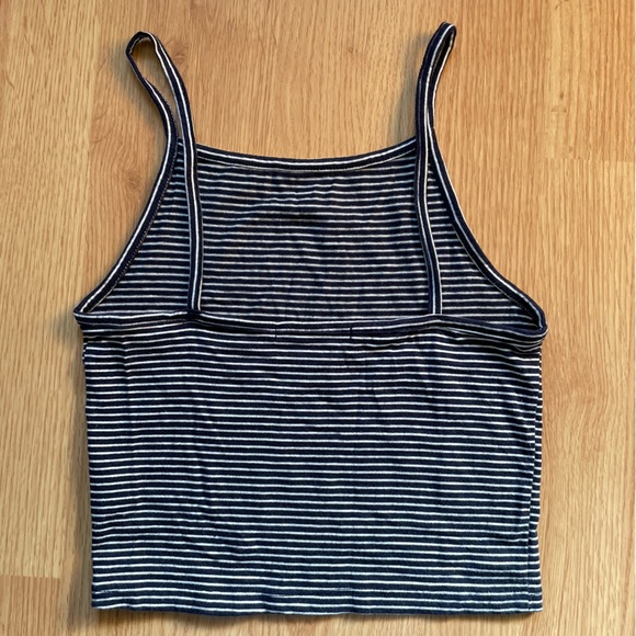 Brandy Melville Striped crop tank - Picture 2 of 4
